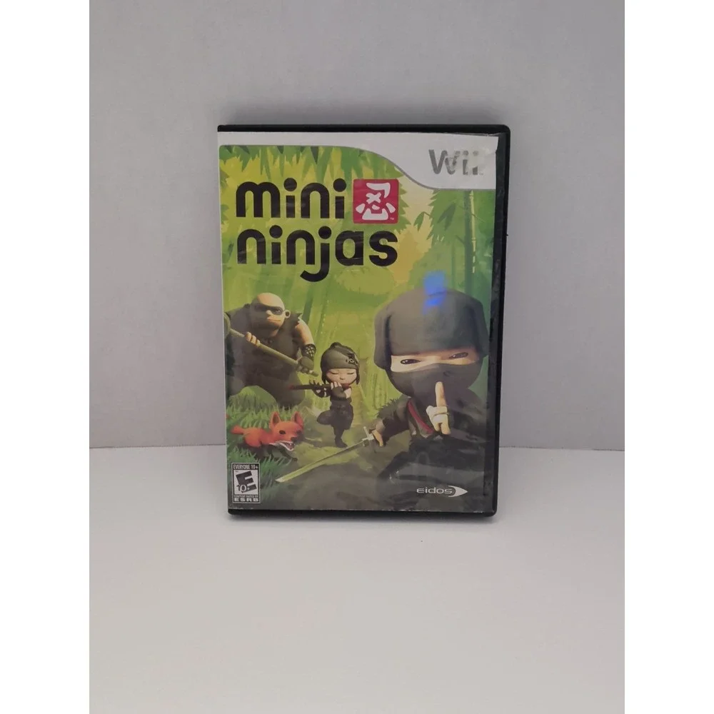 Mini Ninjas Nintendo Wii Game Eidos Action Adventure E10+ RVL-PNJE-USA